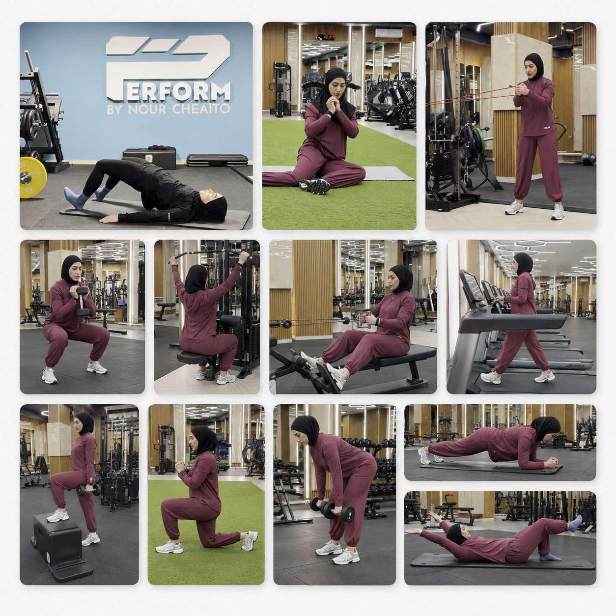 The Perform exercise video library