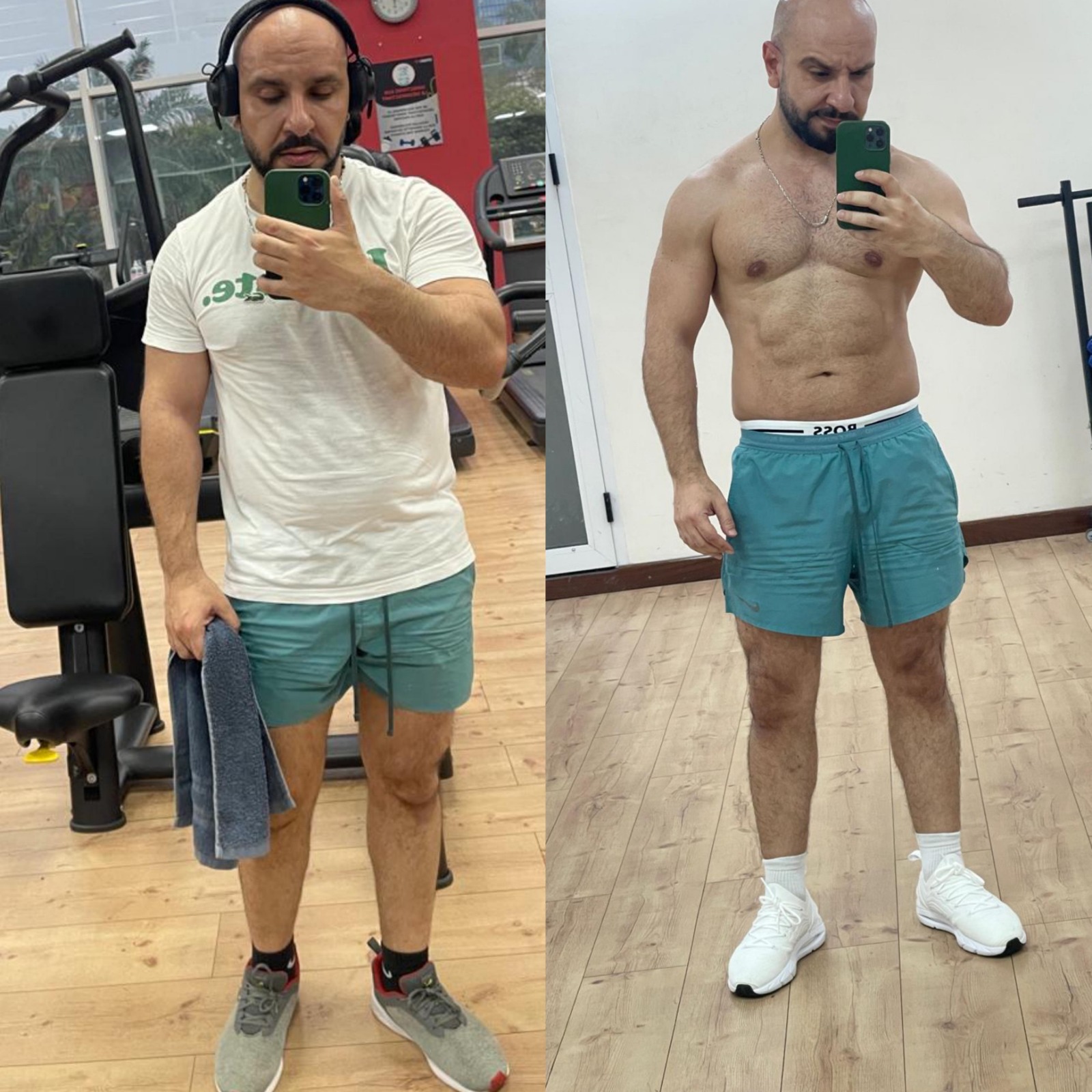 Mohamad transformation after losing 11 kilograms